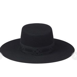 Wide Brim Boater Style Hat